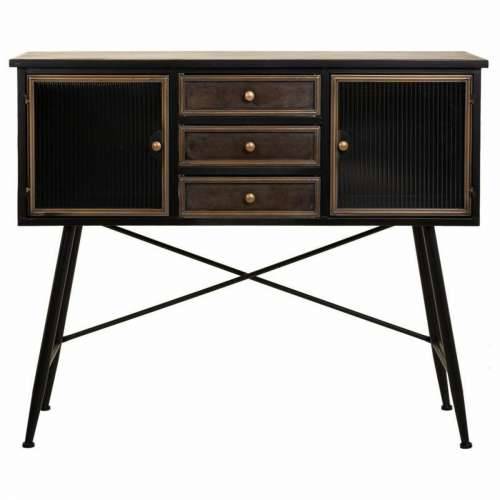Ormarić za hodnik Alexandra House Living Smeđa Metal 42 x 100 x 122 cm Cijena