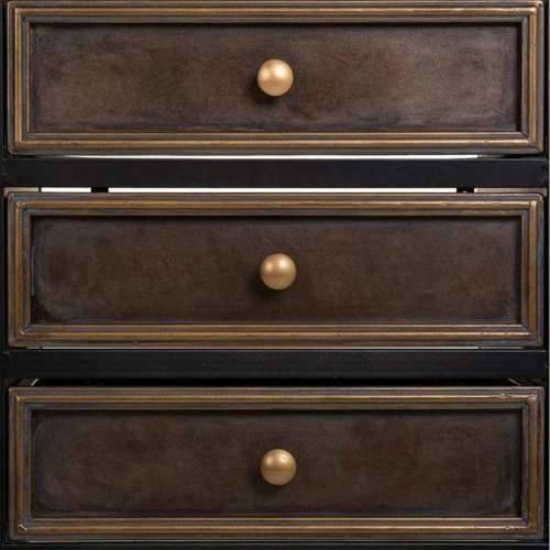 Ormarić za hodnik Alexandra House Living Smeđa Metal 42 x 100 x 122 cm Cijena