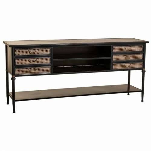Ormarić za hodnik Alexandra House Living Smeđa Metal 45 x 80 x 180 cm Cijena