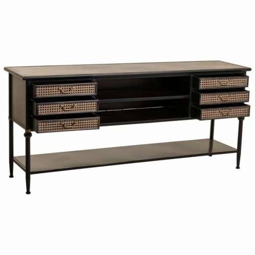 Ormarić za hodnik Alexandra House Living Smeđa Metal 45 x 80 x 180 cm Cijena