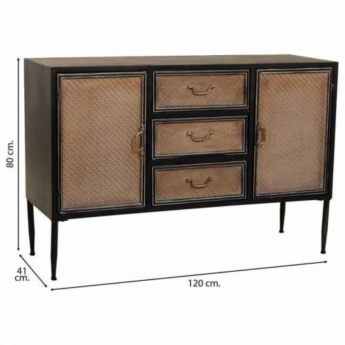 Ormarić za hodnik Alexandra House Living Smeđa Metal 41 x 80 x 120 cm Cijena
