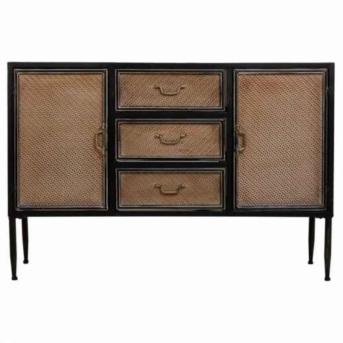 Ormarić za hodnik Alexandra House Living Smeđa Metal 41 x 80 x 120 cm Cijena