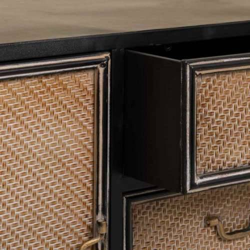 Ormarić za hodnik Alexandra House Living Smeđa Metal 41 x 80 x 120 cm Cijena