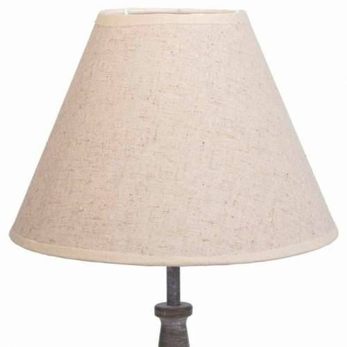 Stolna svjetiljka Alexandra House Living Bijela Siva Metal Tkanina 220-240 V 23 x 49 x 23 cm Cijena