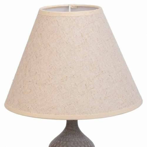 Stolna svjetiljka Alexandra House Living Bijela Siva Metal Tkanina 220-240 V 23 x 41 x 23 cm Cijena