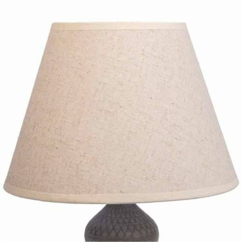 Stolna svjetiljka Alexandra House Living Bijela Siva Metal Tkanina 220-240 V 25 x 50 x 25 cm Cijena