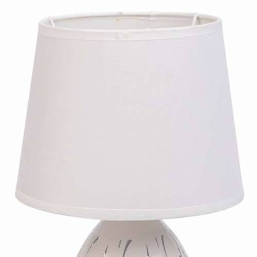 Stolna svjetiljka Alexandra House Living Bijela Metal Tkanina 220-240 V 18 x 31 x 18 cm Cijena