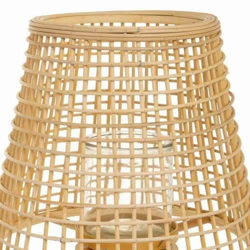 Laternas stends Alexandra House Living Prirodno Bambus Ratan 36 x 64 x 36 cm Cijena