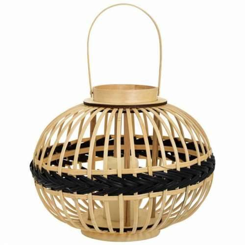 Laternas stends Alexandra House Living Prirodno Bambus 37 x 30 x 37 cm Cijena