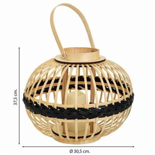 Laternas stends Alexandra House Living Prirodno Bambus 37 x 30 x 37 cm Cijena
