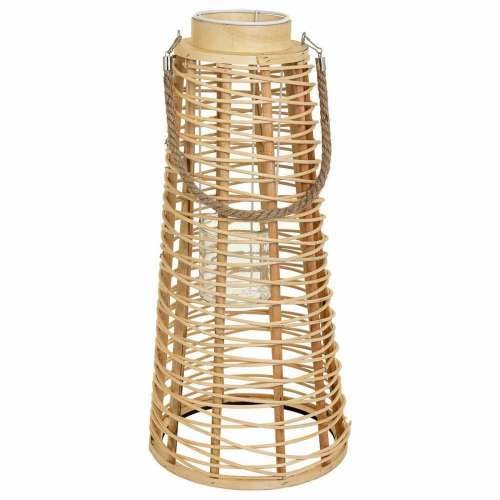 Laternas stends Alexandra House Living Prirodno 26 x 56 x 26 cm Cijena