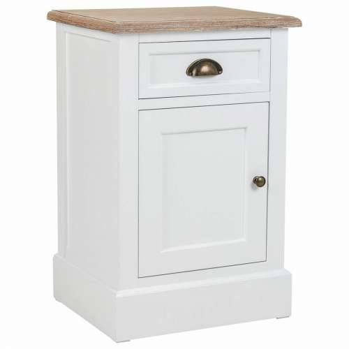 Noćni ormarić Alexandra House Living Bijela Smeđa 35 x 63 x 41 cm Cijena
