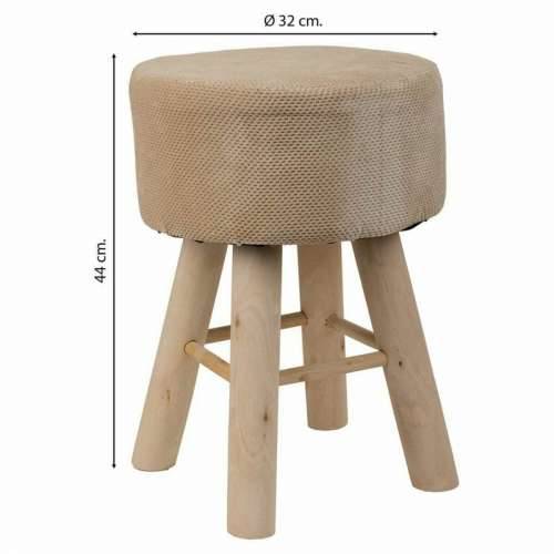 Tabure Alexandra House Living Smeđa Bambus Borovina Éponge Drvo MDF 32 x 44 x 32 cm Cijena