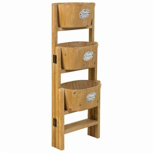 Stalak za Teglu za Cvijeće Alexandra House Living Smeđa Paulovnija 18 x 79 x 89 cm Cijena