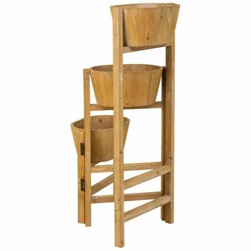Stalak za Teglu za Cvijeće Alexandra House Living Smeđa Paulovnija 18 x 79 x 89 cm Cijena