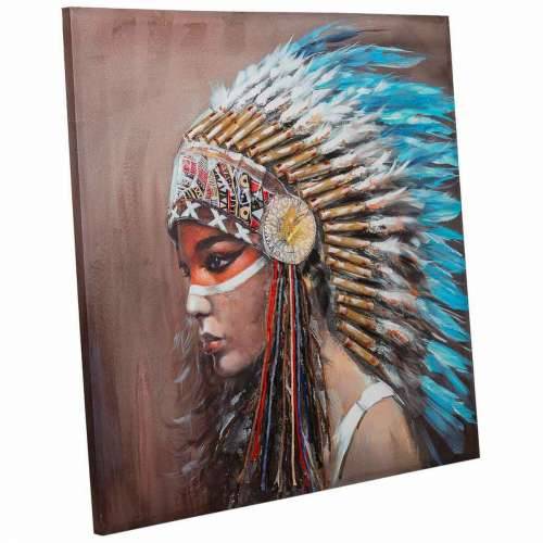 Slika Alexandra House Living Life Platno Jelovina 100 x 3 x 100 cm Cijena