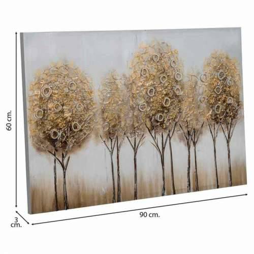 Slika Alexandra House Living Nature Platno Jelovina 90 x 3 x 60 cm Cijena