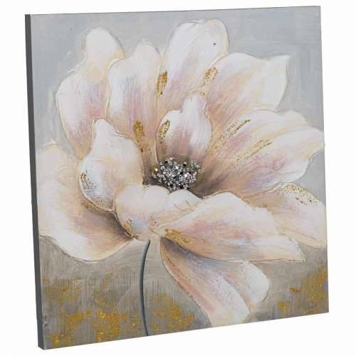 Slika Alexandra House Living Nature Platno Jelovina 60 x 3 x 60 cm Cijena