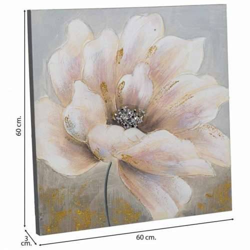 Slika Alexandra House Living Nature Platno Jelovina 60 x 3 x 60 cm Cijena