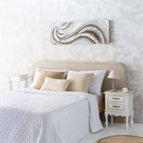 Slika Alexandra House Living Platno Jelovina 120 x 3 x 40 cm Cijena