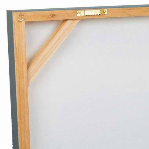 Slika Alexandra House Living Nature Platno Jelovina 80 x 3 x 80 cm Cijena