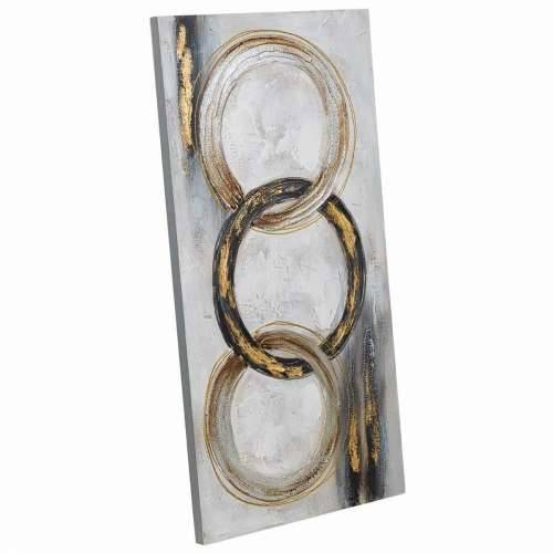 Slika Alexandra House Living Platno Jelovina 100 x 3 x 50 cm Cijena
