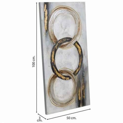 Slika Alexandra House Living Platno Jelovina 100 x 3 x 50 cm Cijena