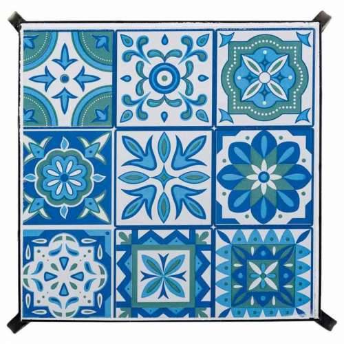 Stalak za Teglu za Cvijeće Alexandra House Living Crna Željezo Pločoca 33 x 37 x 33 cm 3 Dijelovi Cijena