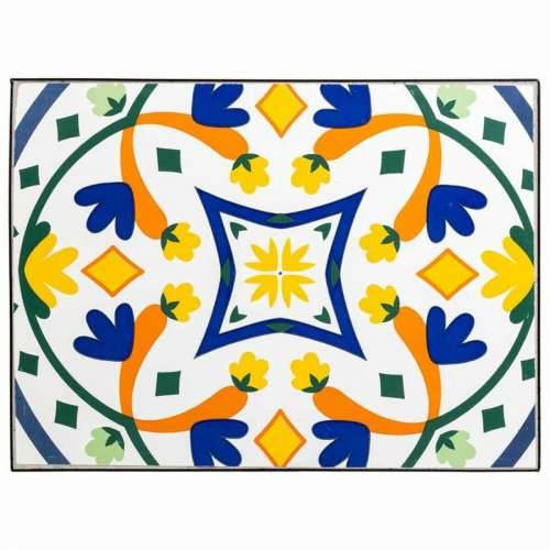 Stalak za Teglu za Cvijeće Alexandra House Living Crna Željezo Pločoca 37 x 51 x 50 cm 2 Dijelovi Cijena