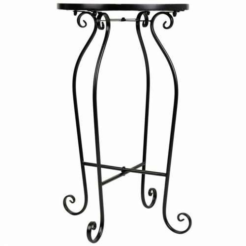 Stalak za Teglu za Cvijeće Alexandra House Living Crna Željezo Pločoca 35 x 60 x 35 cm Cijena