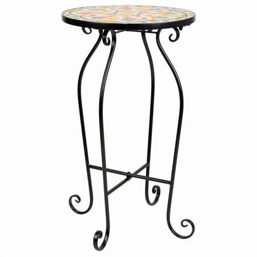 Stalak za Teglu za Cvijeće Alexandra House Living Crna Željezo Pločoca 35 x 60 x 35 cm Cijena