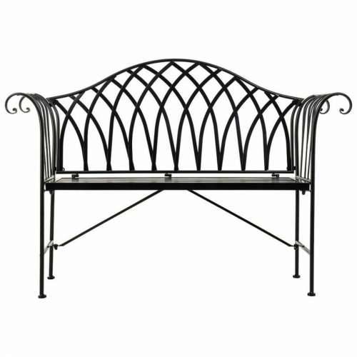 Klupa Alexandra House Living Crna Željezo 50 x 88 x 110 cm Cijena