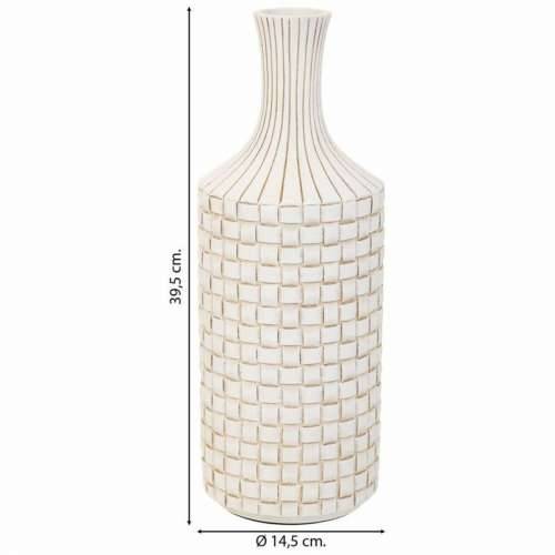 Vrč Alexandra House Living Bijela Polirezin 14 x 39 x 14 cm Cijena