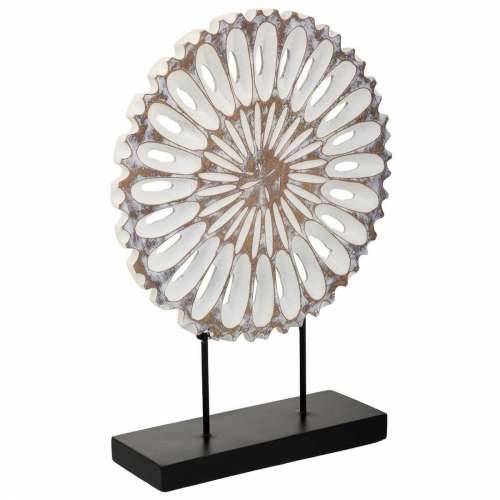 Ukrasna figura Alexandra House Living Bijela Polirezin 9 x 40 x 29 cm Cijena