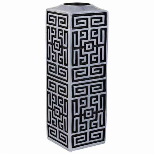 Vrč Alexandra House Living Siva Srebro Polirezin 12 x 38 x 12 cm Cijena