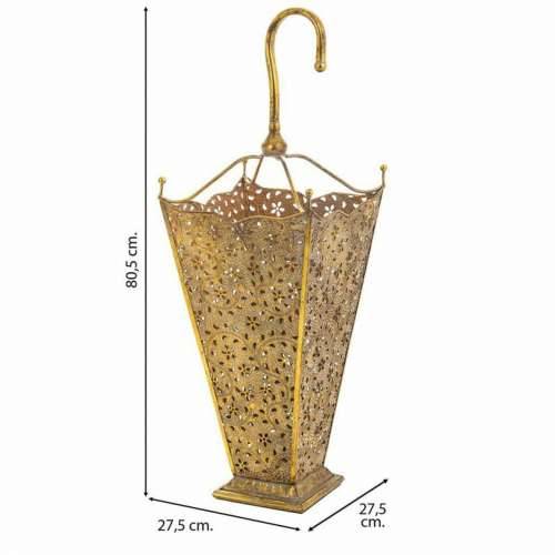 Stalak za kišobrane Alexandra House Living Zlato 27 x 80 x 27 cm Cijena