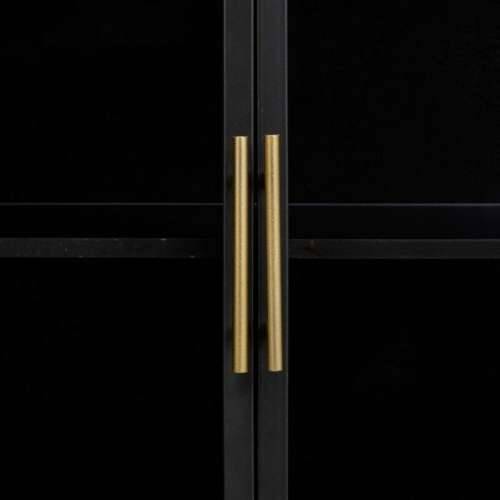 Ormarić za hodnik Alexandra House Living Smeđa Metal Staklo Jelovina Drvo MDF 35 x 80 x 100 cm Cijena