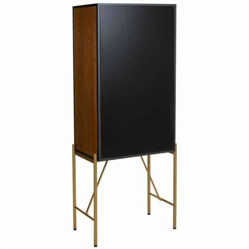 Ormarić Alexandra House Living Smeđa Staklo Jelovina Drvo MDF 35 x 155 x 64 cm Cijena