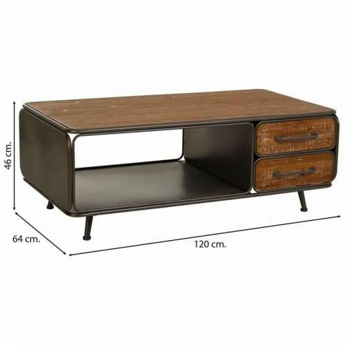 Stolić za dnevni boravak Alexandra House Living Smeđa 64 x 46 x 120 cm Cijena