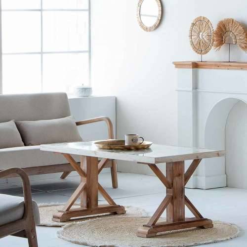 Stol Alexandra House Living Smeđa 60 x 50 x 120 cm Cijena