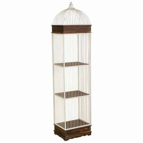 Polica Alexandra House Living Bijela Metal Drvo MDF 31 x 172 x 41 cm Cijena