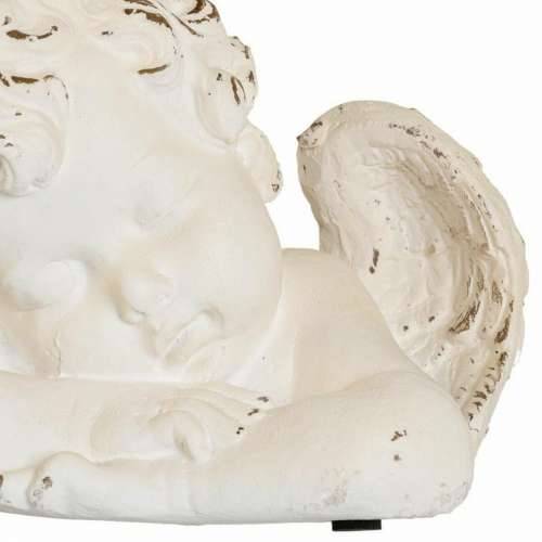 Ukrasna figura Alexandra House Living Bijela Magnezijev oksid Anđeo 18 x 19 x 29 cm Cijena