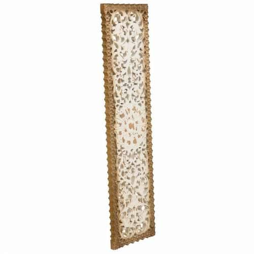 Zidni Ukras Alexandra House Living Bijela Drvo MDF 2 x 108 x 27 cm Cijena