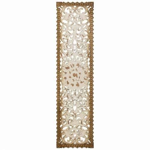 Zidni Ukras Alexandra House Living Bijela Drvo MDF 2 x 108 x 27 cm Cijena