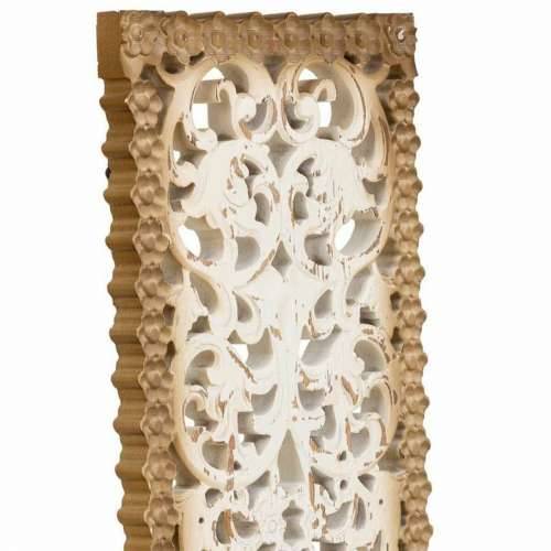 Zidni Ukras Alexandra House Living Bijela Drvo MDF 2 x 108 x 27 cm Cijena