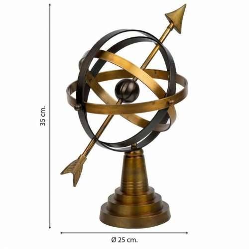 Ukrasna figura Alexandra House Living Smeđa Aluminij 25 x 35 x 25 cm Cijena