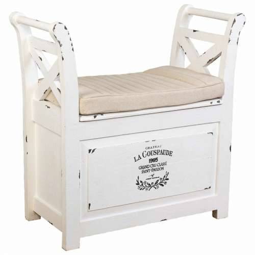 Stolac Alexandra House Living Bijela Drvo 33 x 73 x 72 cm Cijena
