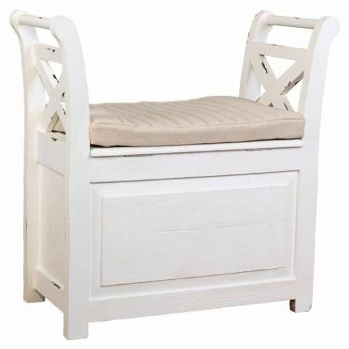 Stolac Alexandra House Living Bijela Drvo 33 x 73 x 72 cm Cijena