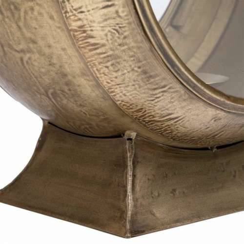 Svijećnjak Alexandra House Living zlatan Metal Staklo Željezo 21 x 47 x 33 cm Cijena