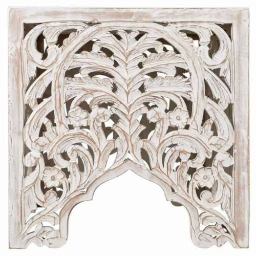 Stolić za dnevni boravak Alexandra House Living Bijela Drvo Manga 45 x 45 x 45 cm Cijena